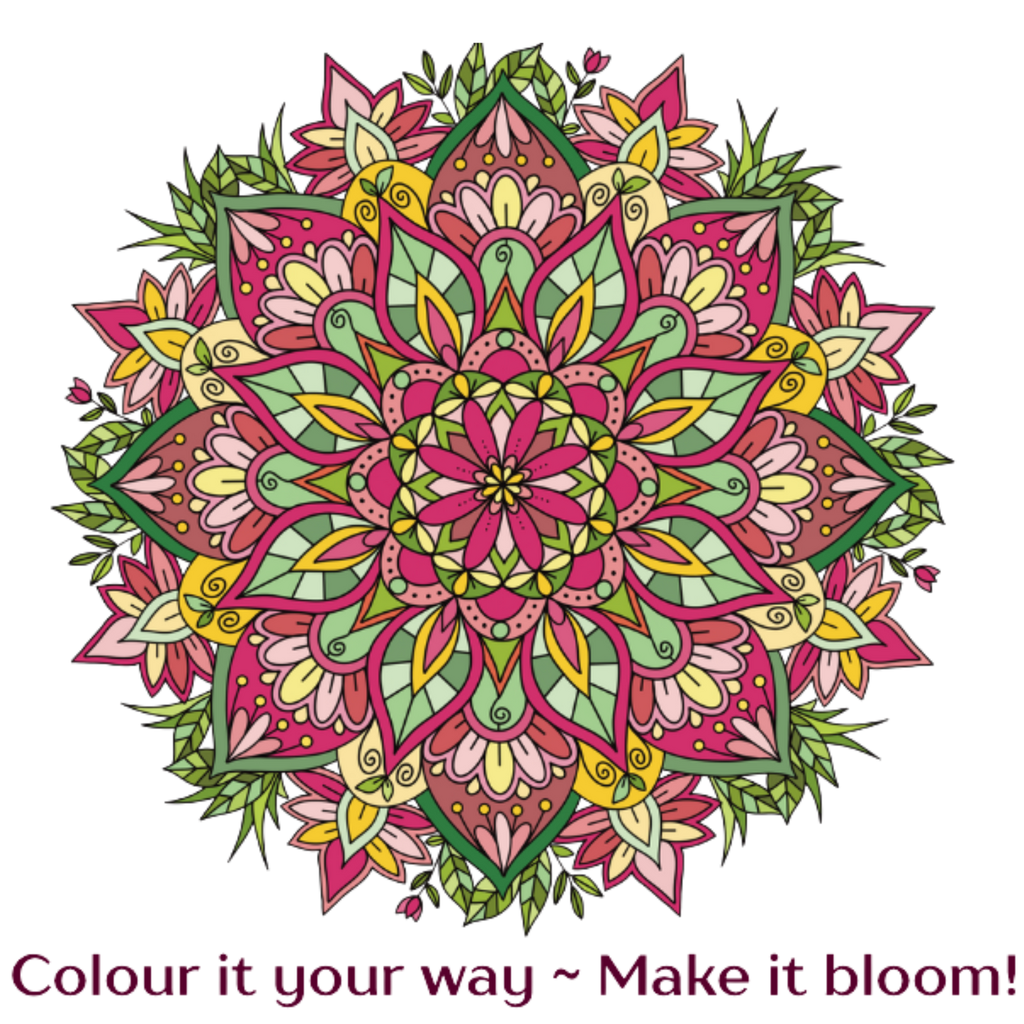 'Flourish Mandala' Bloom Board