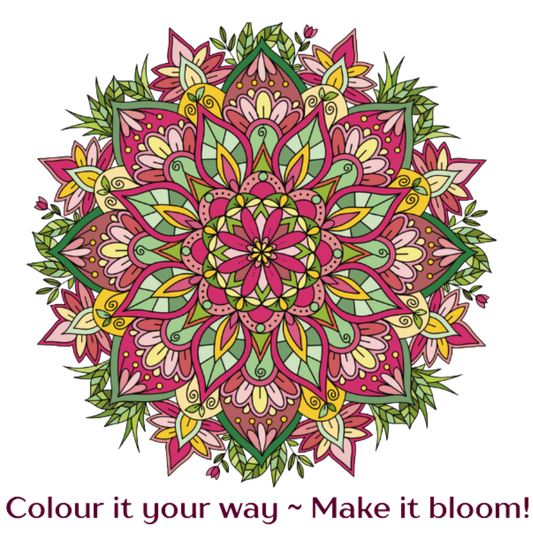 'Flourish Mandala' Bloom Board