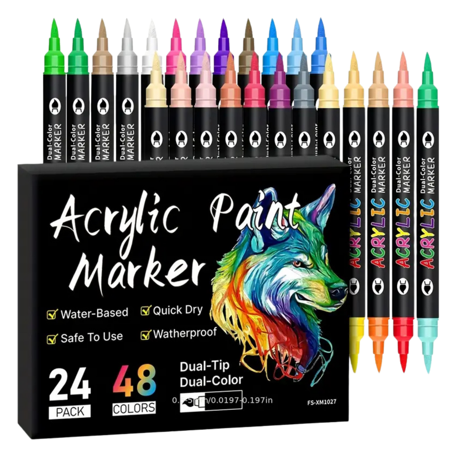 Acrylic Paint Pens - 48 colours!