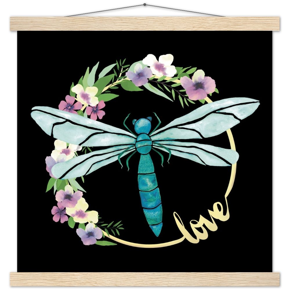 Dragonfly Love - Hanging Love - Love Those Blooms