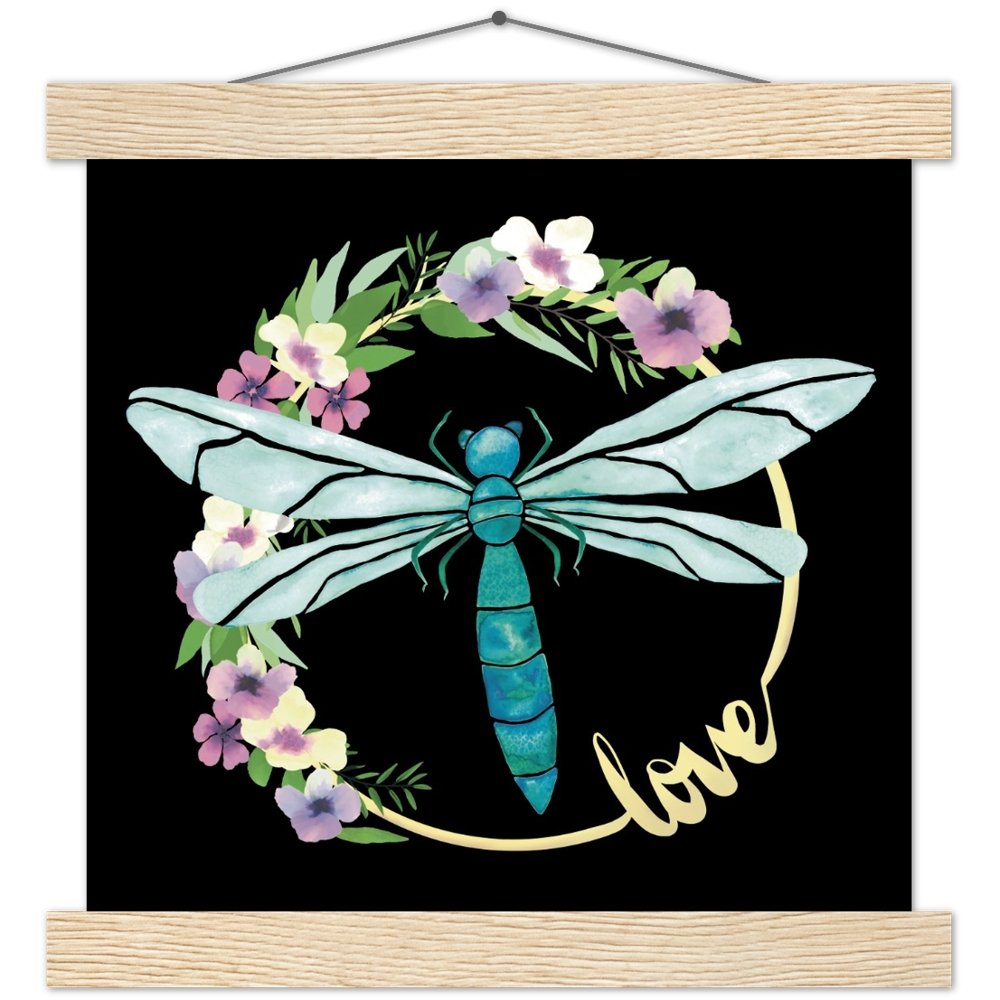Dragonfly Love - Hanging Love - Love Those Blooms