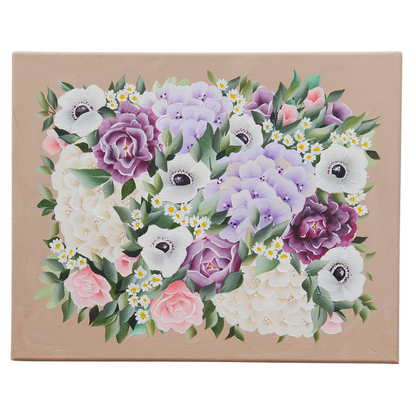 Canvas Rectangle - Handpainted Original 40x50cm