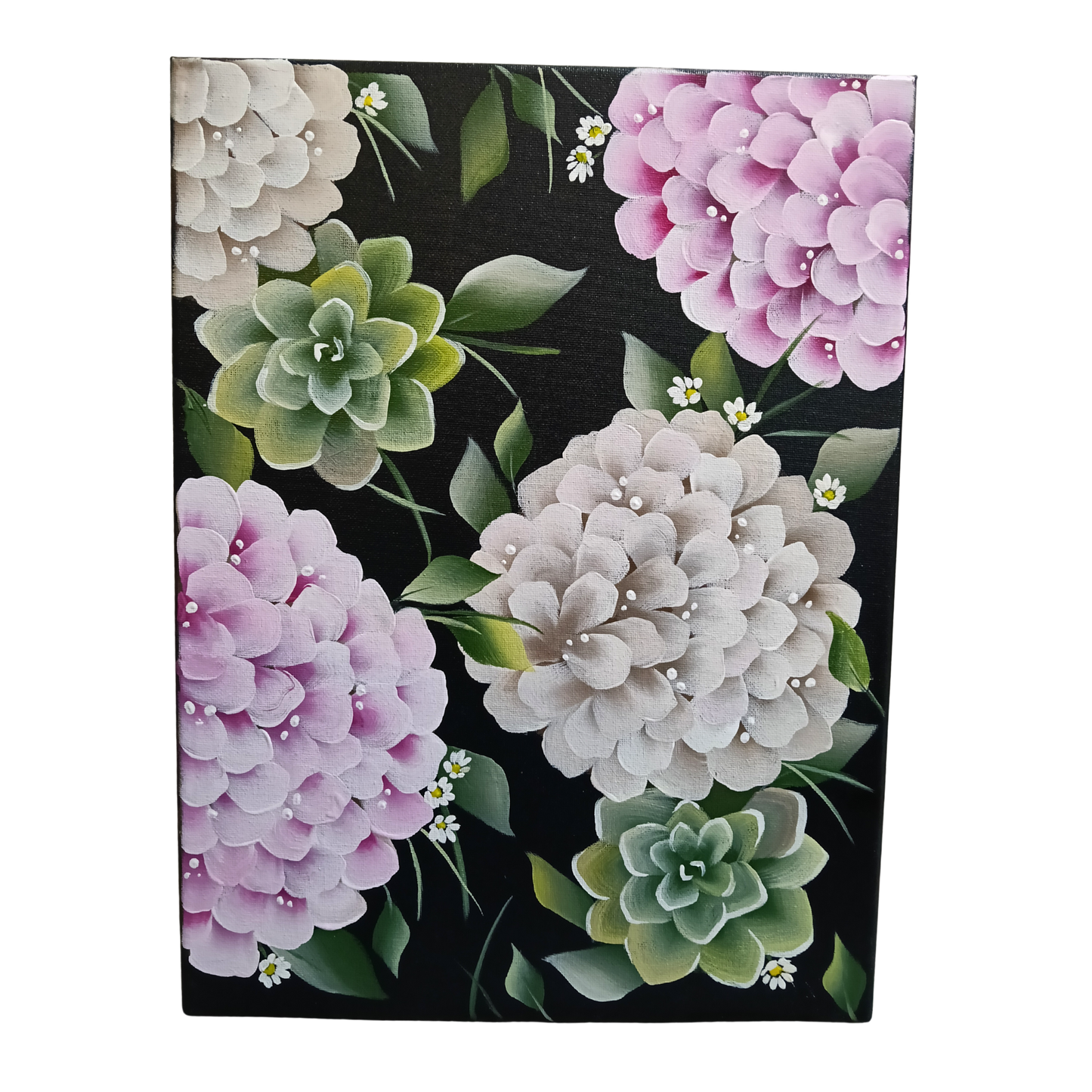 Canvas Rectangle - Hand-painted Original 40x30cm