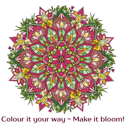 'Flourish Mandala' Bloom Board