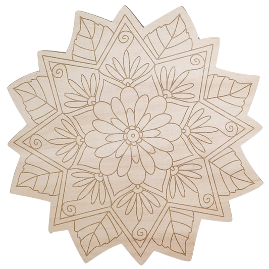 'Starburst Mandala' Bloom Board
