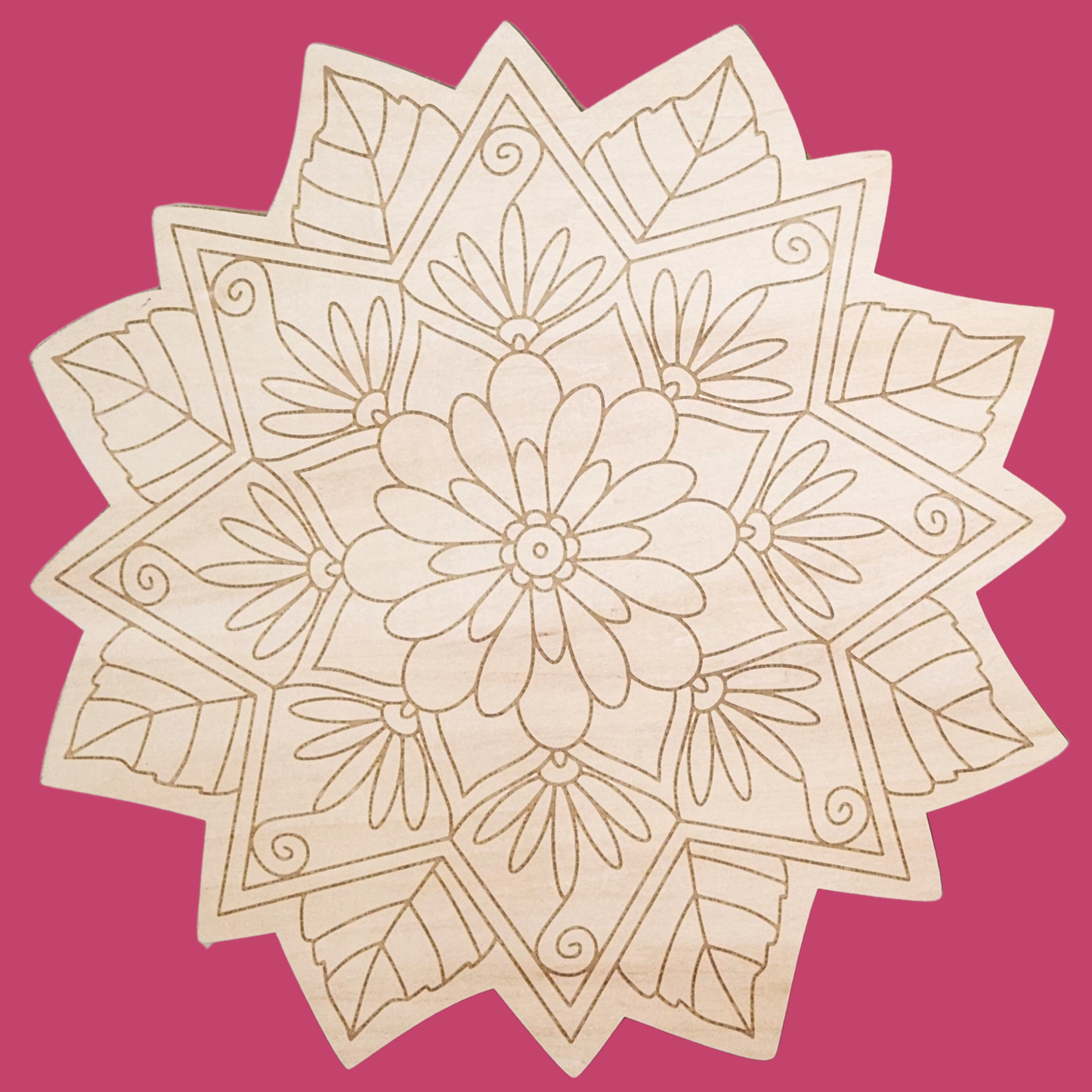 'Starburst Mandala' Bloom Board