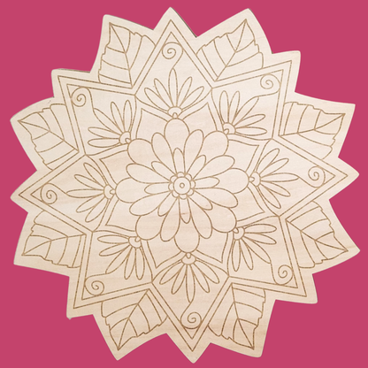 'Starburst Mandala' Bloom Board