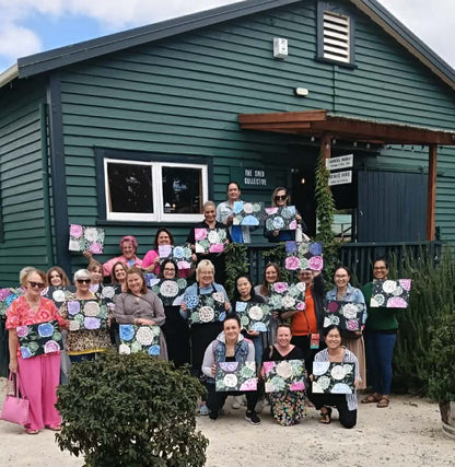 Mother's Day Creative Escape: Bouquet to Canvas