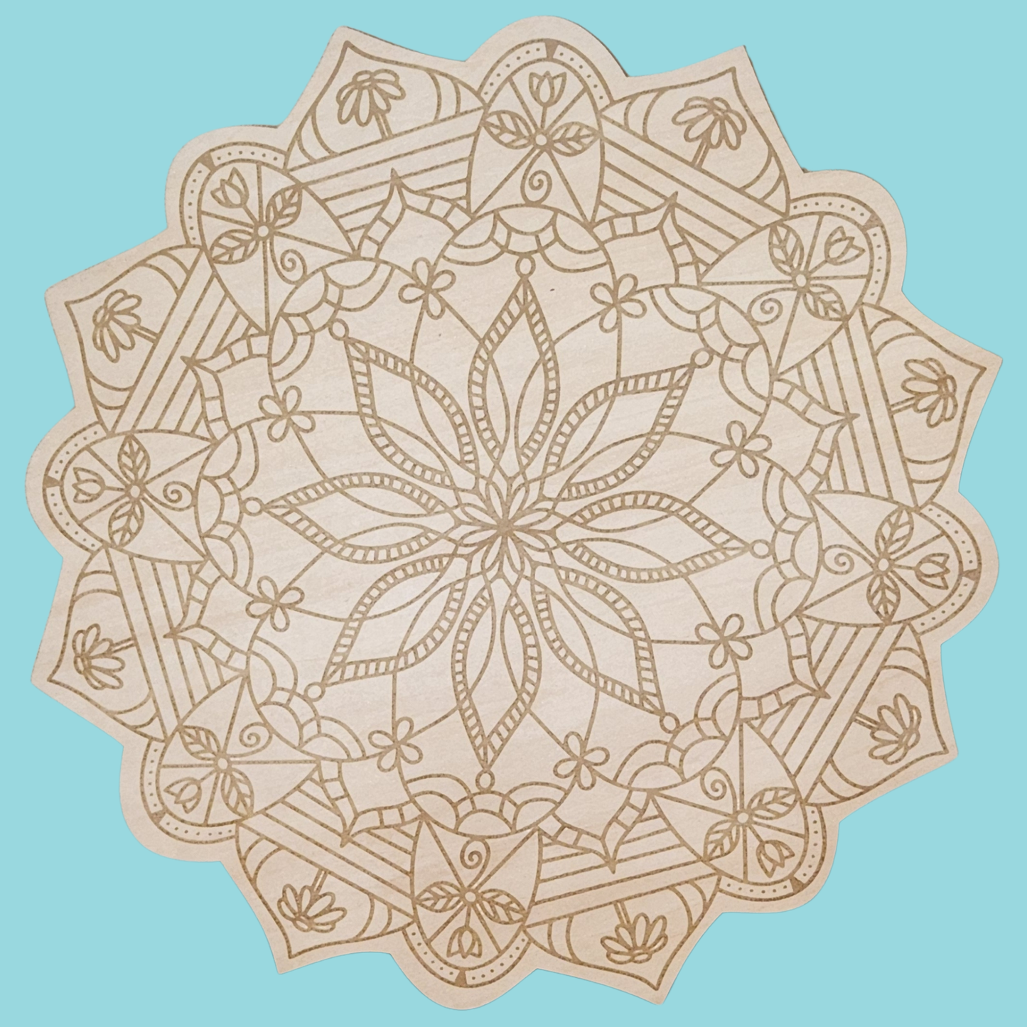 'Springtime Mandala' Bloom Board