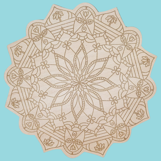 'Springtime Mandala' Bloom Board