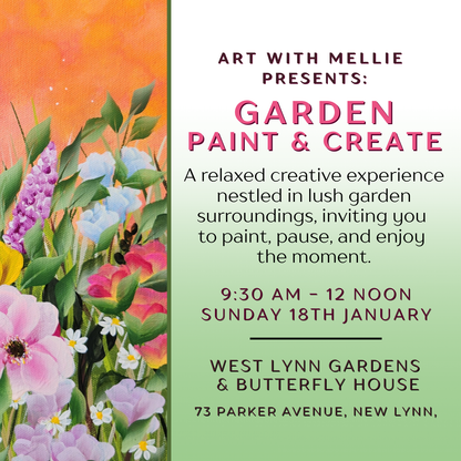 WEST AUCKLAND EVENT: Garden Paint & Create
