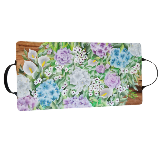 Wooden tray - Handpainted Original 50cm