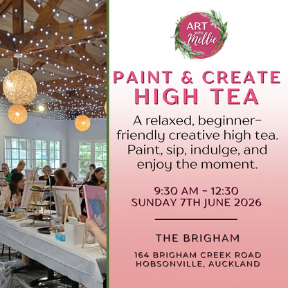 High Tea & Paint @ The Brigham
