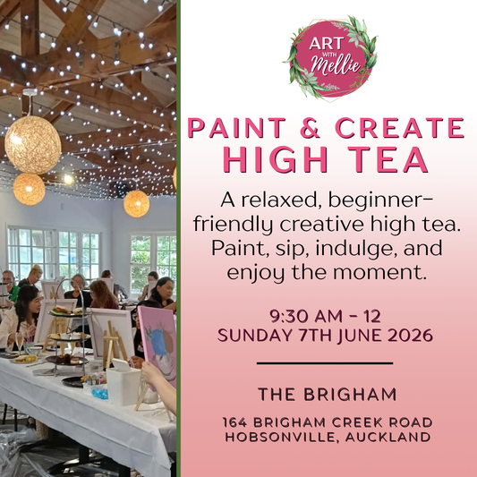 High Tea & Paint @ The Brigham