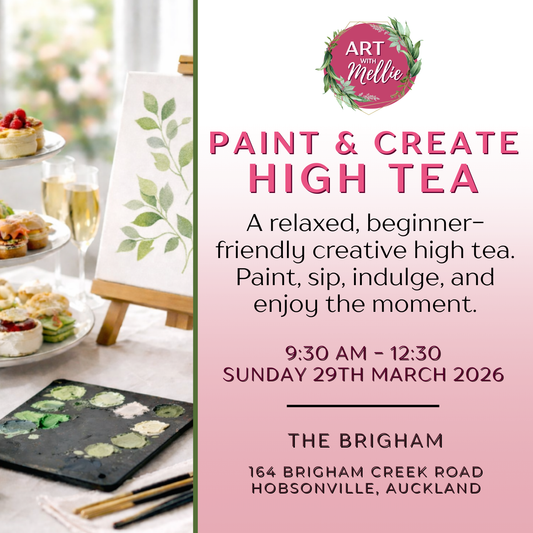 Paint & Create High Tea @ The Brigham