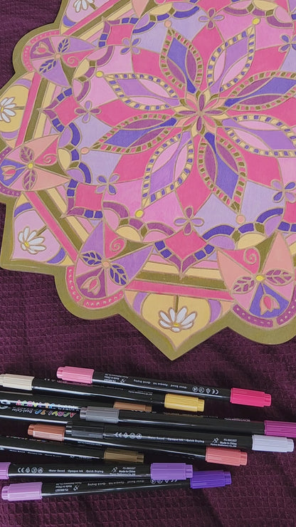 'Springtime Mandala' Bloom Board