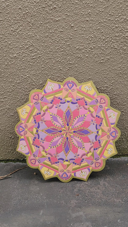 'Springtime Mandala' Bloom Board